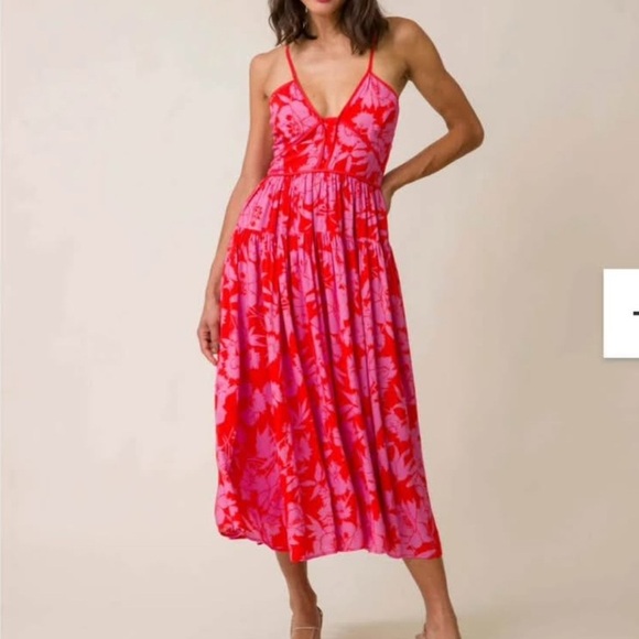 New with tags designer dress by Line and Dot. Size Medium. - Picture 3 of 6